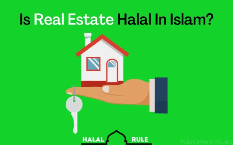 Is Real Estate Halal In Islam? (Agent Or Business)