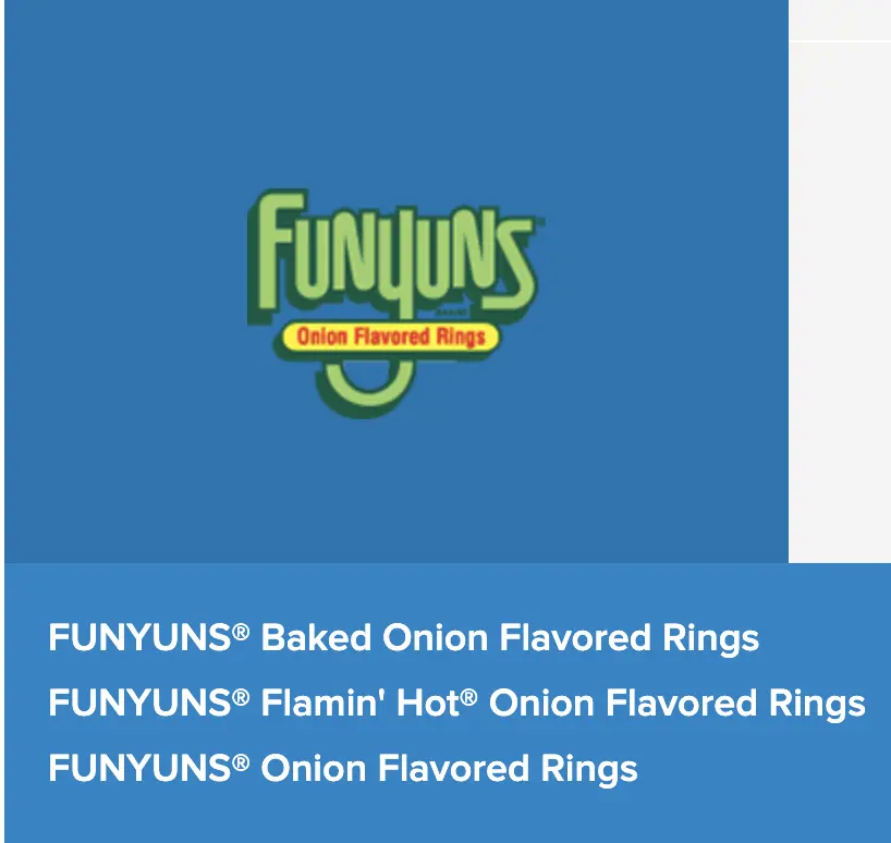 Funyuns products