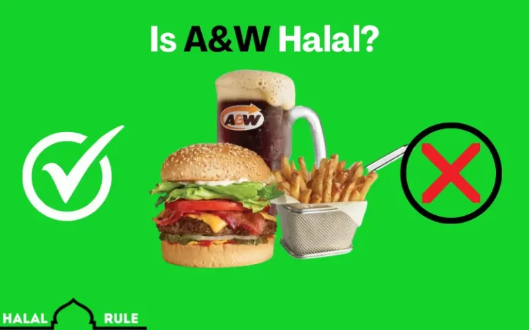 Is A&W Halal Or Haram In 2024