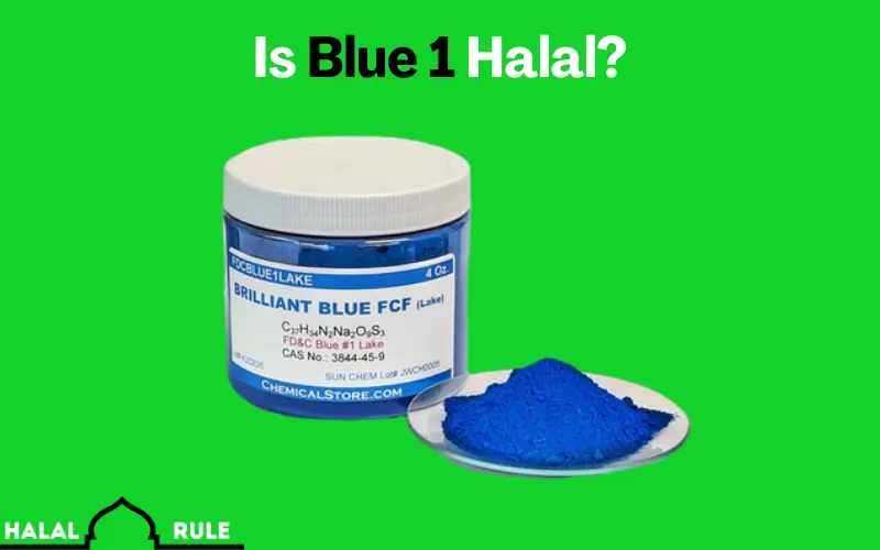 Is Blue 1 Halal