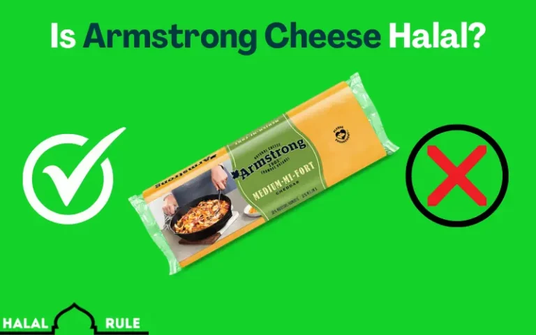 Is Armstrong Cheese Halal Or Haram?