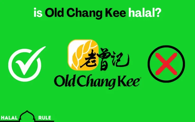 Is Old Chang kee Halal Certified?